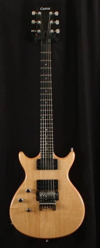 Carvin DC-150 Left Handed   Natural with Kahler USA Trem and Hard Case image 1
