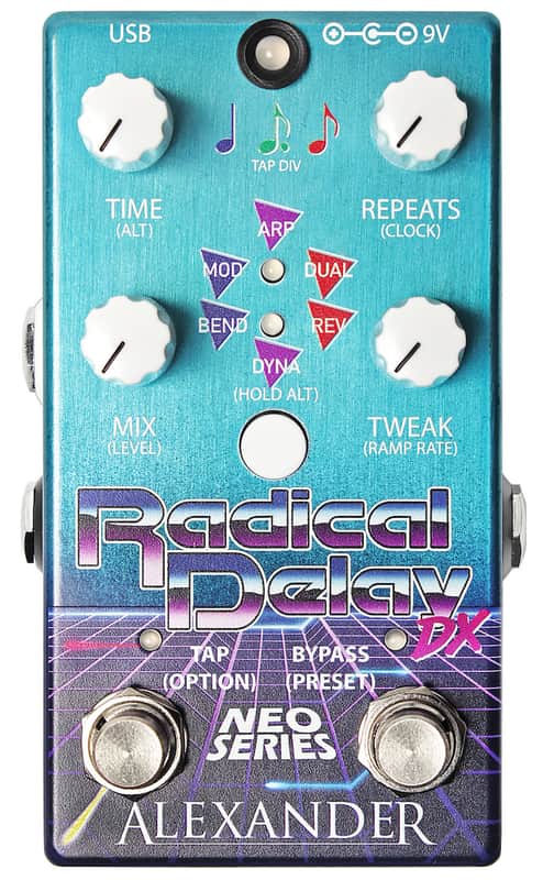 Alexander Pedals Radical Delay DX image 1