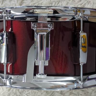 NOS DDrum D2 Series 5.5" x 14" Snare Drum in Deep Red image 1