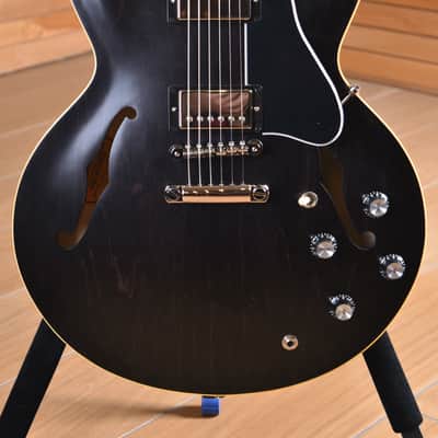 Gibson ES-335 Satin Trans Black image 9