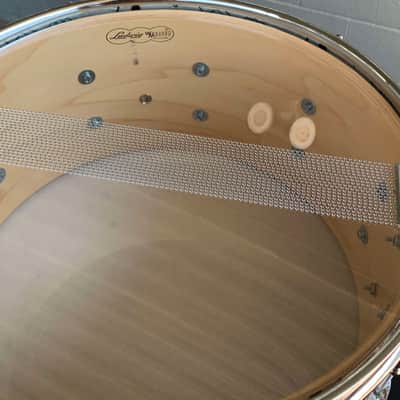 1999 Ludwig 90th Anniversary Classic Maple 6.5x14 Snare Drum in Top Hat & Cane w/ Case image 10
