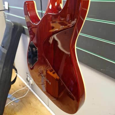 ESP LTD H-401FM Amber Cherry 2008 Electric Guitar image 11