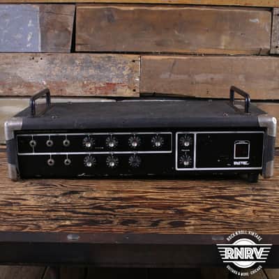 Univox U200L Mobile Ohm 200 watt Guitar Head 70s - Black image 2