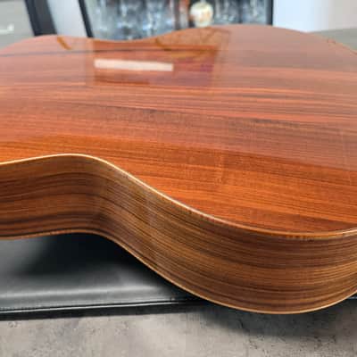Taylor GS Custom Shop Grand Symphony 1 of 1 Tree Inlay Flame Hawaiian KOA and Hand Select Rosewood Masterbuilt Master Built Presentation American BTO Built-to-Order USA Acoustic-Electric Guitar image 16