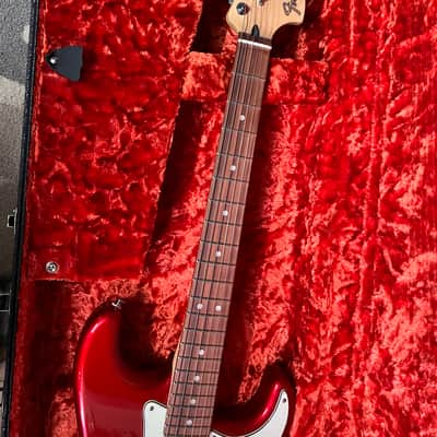 Fender Deluxe Stratocaster HSS 2020 Candy Apple Red with Hard Case image 3