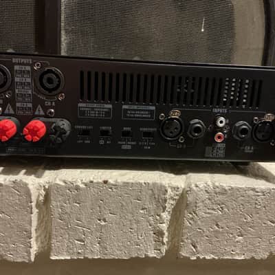 Behringer KM750 Stereo Power Amp with Speaker Cable Adapter image 4
