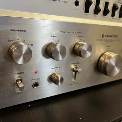 Vintage Kenwood KA-3500 Integrated Amplifier, good working condition tested image 5