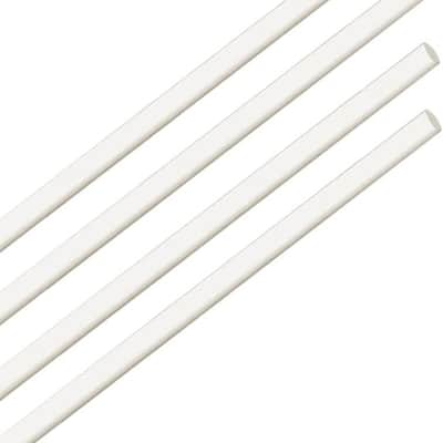 StewMac ABS Plastic Side Dot Material, White, 1/16" Diameter - 4 Pack image 1