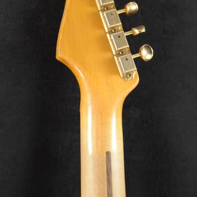 Fender Custom Shop '55 Stratocaster Relic Wide Fade 2-Color Sunburst Gold Hardware image 9