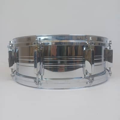 Yamaha SD550MA 5x14" Snare Drum Steel Shell Chrome Triple-Flange Rim 8-Lug Japan image 4