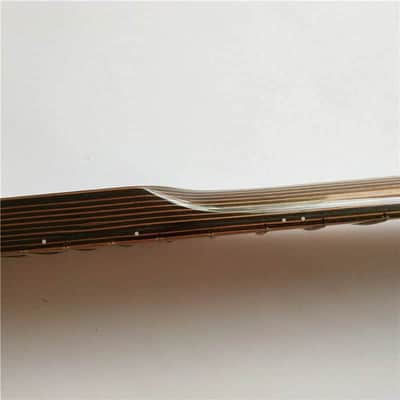 Zebra Wood 4 String Precision P Bass Style Neck, 20 Frets Fingerboard image 3