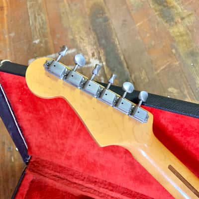Fender Stratocaster Sunburst st-57 crafted in japan cij mij original vintage reissue strat image 7
