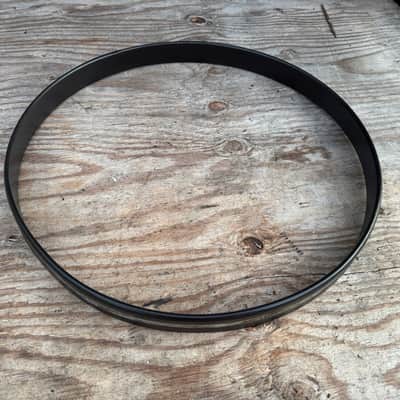 Ludwig 22" Black Oyster Pearl Basss Drum Hoop - Original Inlay image 5