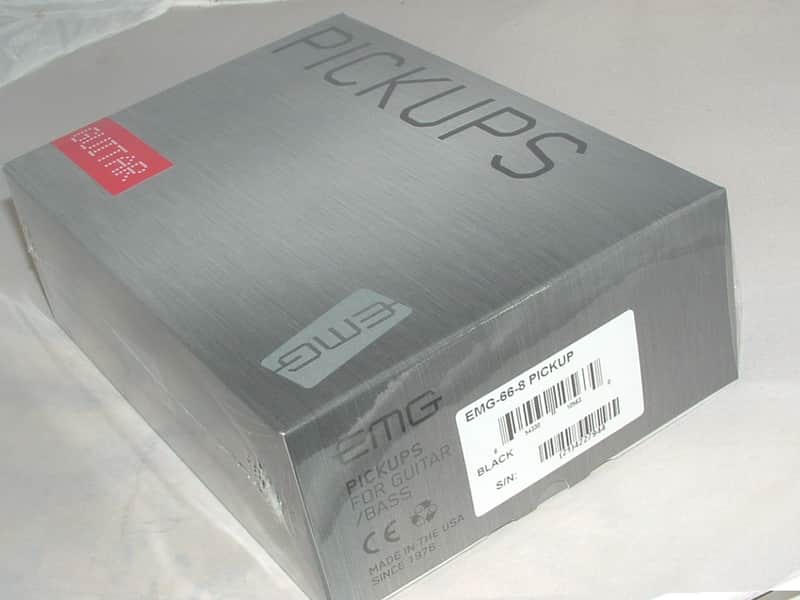 EMG 66-8 Active Soapbar Mount 8 String Pickup New with Warranty image 1
