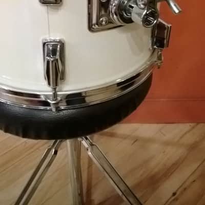 70s Pearl Fiberglass Shell drum kit w/ original hardware and cases! image 10