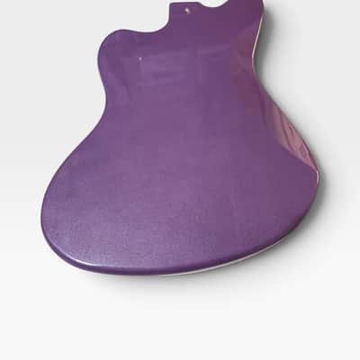 Purple DIY Paulownia Electric Guitar Body Purple image 6