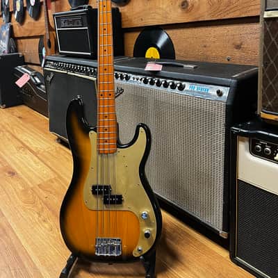 Fender American Vintage '57 Precision Bass 1990 - 1999 - 2-Color Sunburst image 2