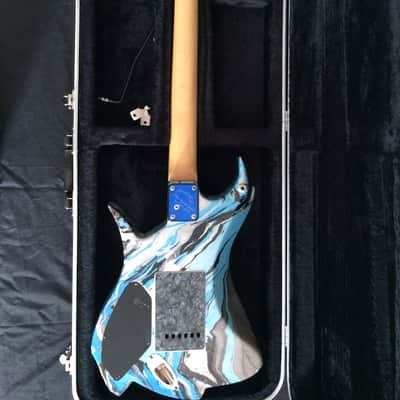JEM Custom marble 1988 - Blue Marble Swirl RARE FIND! image 2