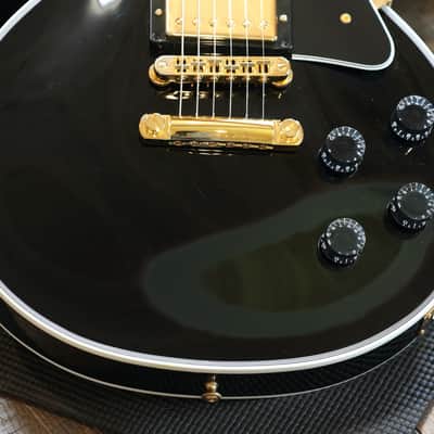 2025 Gibson Les Paul Custom Electric Guitar Black Ebony + COA OHSC image 6