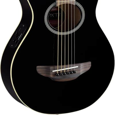 Yamaha APXT2 Travel Acoustic-Electric Guitar, Spruce Top, Black image 1