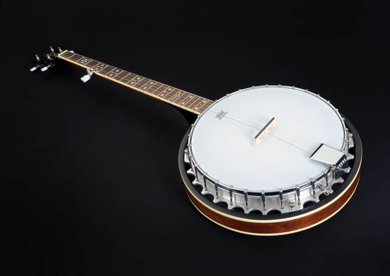 Oscar Schmidt OB5 Blue Grass Remo Head Mahogany Back Nato Neck Wood 5-String Resonator Banjo image 1