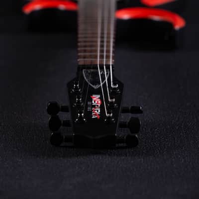 Inspiria Guitars Inspiria DLP6 2023 - Black/Red image 3