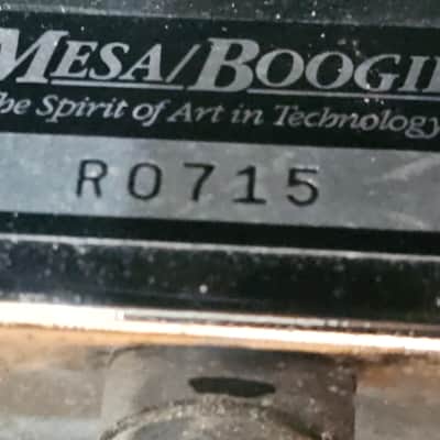 Mesa Boogie Serial # R0715 Dual Rectifier Solo Head Early Model. image 8