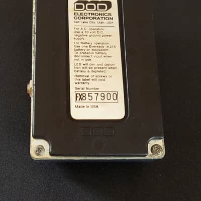 DOD Stereo Flanger FX75-B 1987 - 1997 - Silver image 14