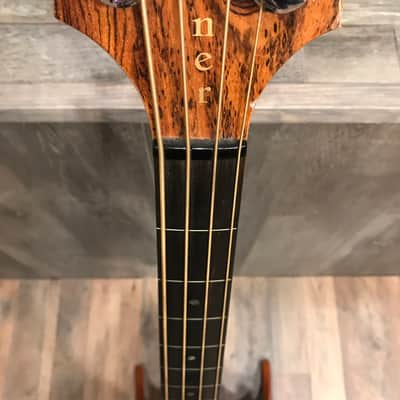 Rick Turner Renaissance Electroline 1 Fretless Bass 1996 Sunburst image 6