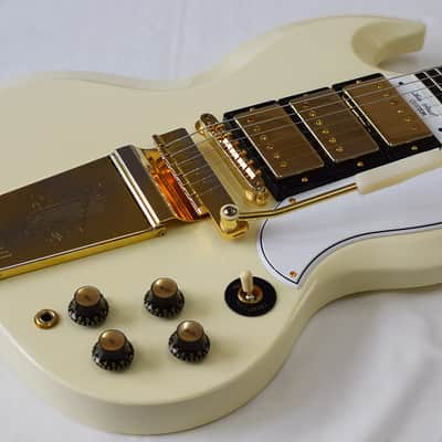 Gibson SG Custom 63 Classic White Maestro 3PU image 9