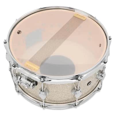 DW Limited Edition Performance Snare Drum 14x6.5 Broken Glass image 5