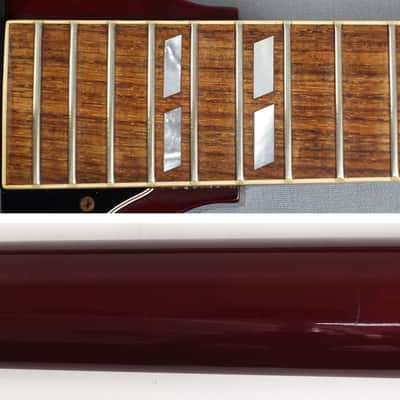 1992 Gibson EDS-1275 Double Neck SG Cherry Red with Original Hardshell Case image 9