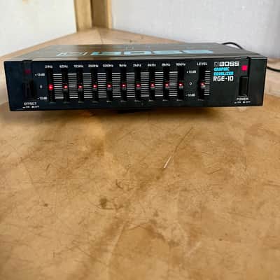Boss RGE-10 Micro Rack Series Graphic Equalizer 1980s - Japan image 14