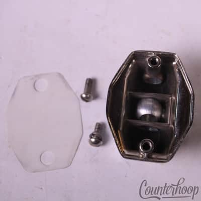 Ludwig Vistalite Floor Tom Leg/L-Arm/Bass Drum Spur Mount Hex-Nut Vintage 70s US image 3
