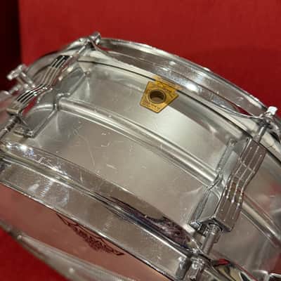 1969 Ludwig No. 404 Acrolite 5x14" Snare Drum with Keystone Badge image 13
