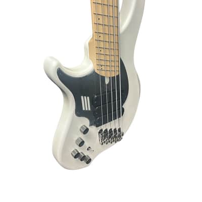 Dingwall NG-3 (5) *LEFTY*, Ducati Matte Pearl White / Maple *In Stock* image 5