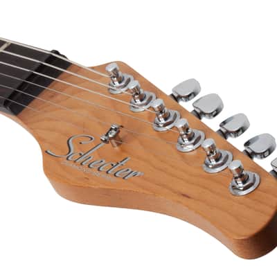 Schecter Nick Johnston Traditional Atomic Coral Electric Guitar + Hardshell Case image 10