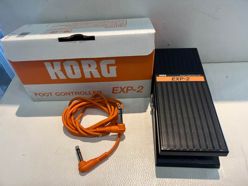 Korg EXP-2 Foot Controller/Expression Pedal 2010s - Black image 1