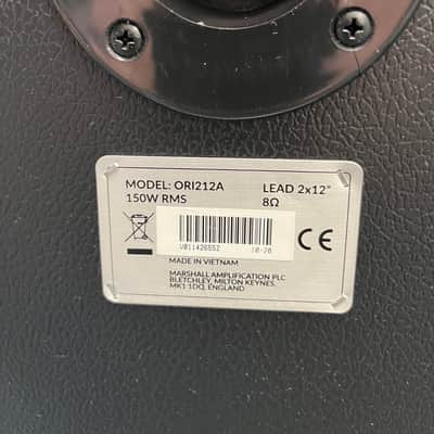 Marshall ORI212A Speaker Cabinet image 5