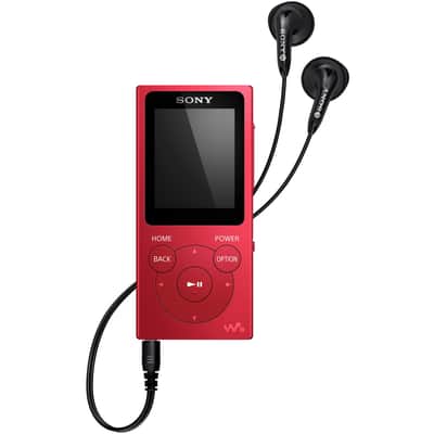 Sony NWE395/R 16GB Walkman MP3 Digital Music Player (Red) image 2