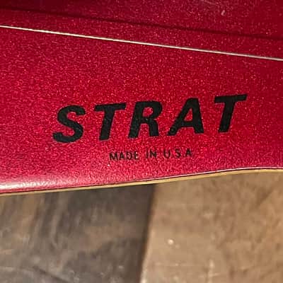 Fender The Strat 1980 - 1983 -   Rosewood Fretboard, Candy Apple Red image 10