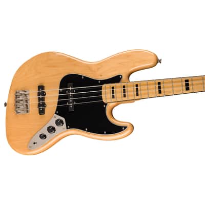 Classic Vibe 70s Jazz Bass Natural Squier by FENDER image 8