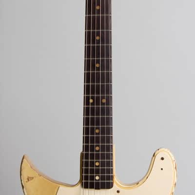 Fender Telecaster Owned and Used by Mike Bloomfield Solid Body Electric Guitar (1963), ser. #L11155, brown tolex hard shell case. image 8