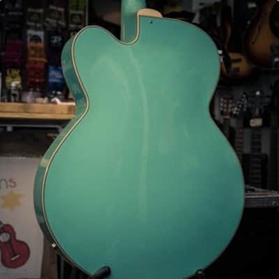Epiphone Archtop P90 Pick Ups Turquoise 2000's image 3