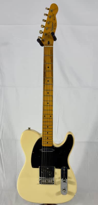 Squier Telecaster Standard Electric Guitar MIK E-Series 1989 - Blonde image 1