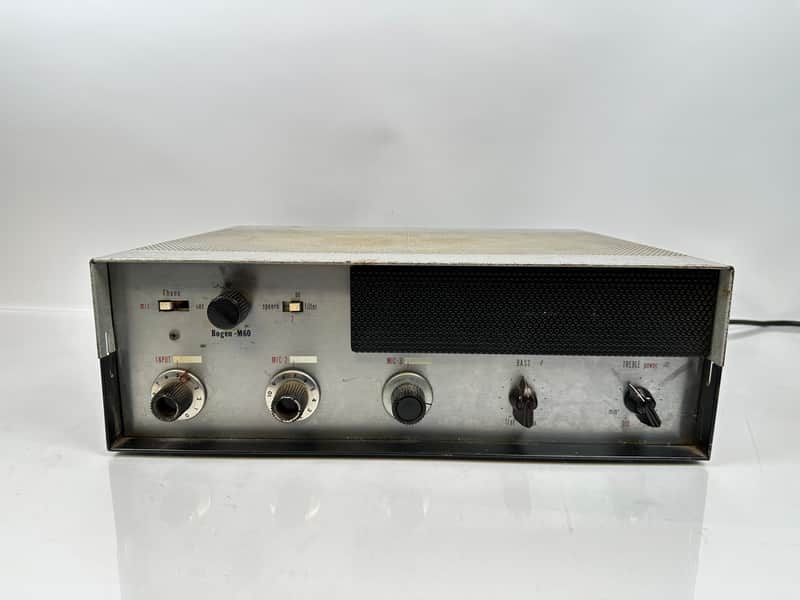 Vintage Bogen Presto M60 Tube Amplifier MIc Preamplifier Mixer image 1