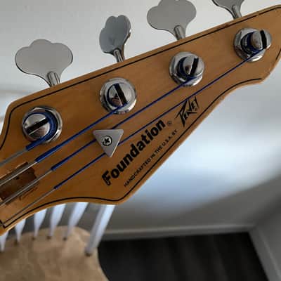 Peavey USA Foundation Bass, Mahogany with Hard Case image 8