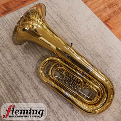 Miraphone 90A Kaiser-Tuba - 5/4 Size, Rotary Valves, Lacquer (Ex-USAF) image 9