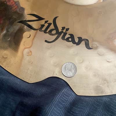 Zildjian 18" Z Custom Medium Crash (Repaired) - 1642g image 7