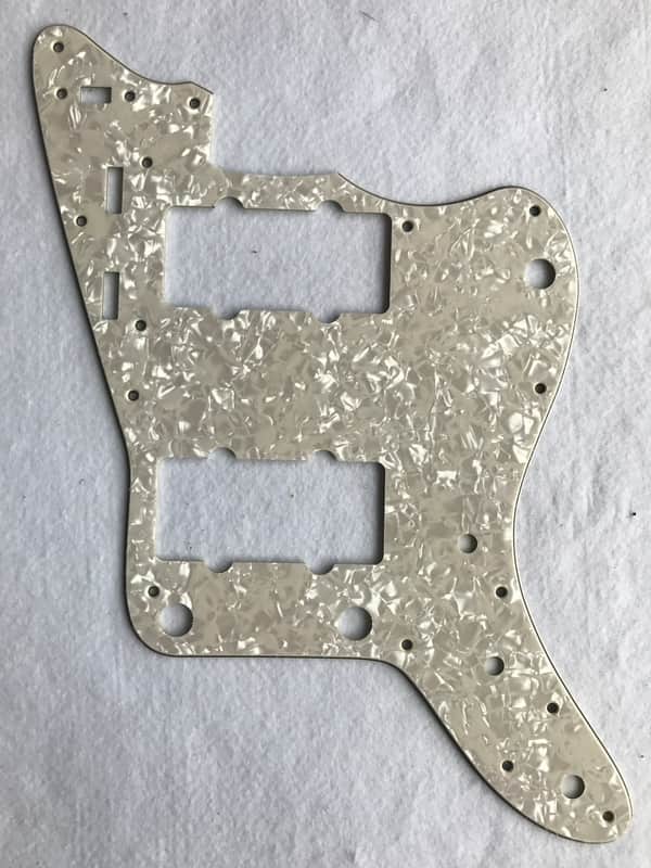 For Japan Jazzmaster Guitar Pickguard , 4 Ply Ivory White Pearl image 1